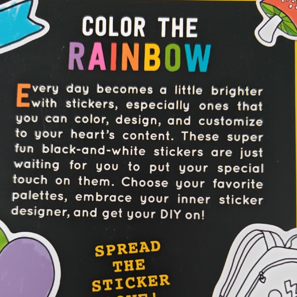 Color Your Own Sticker Book - Picture 3 of 9